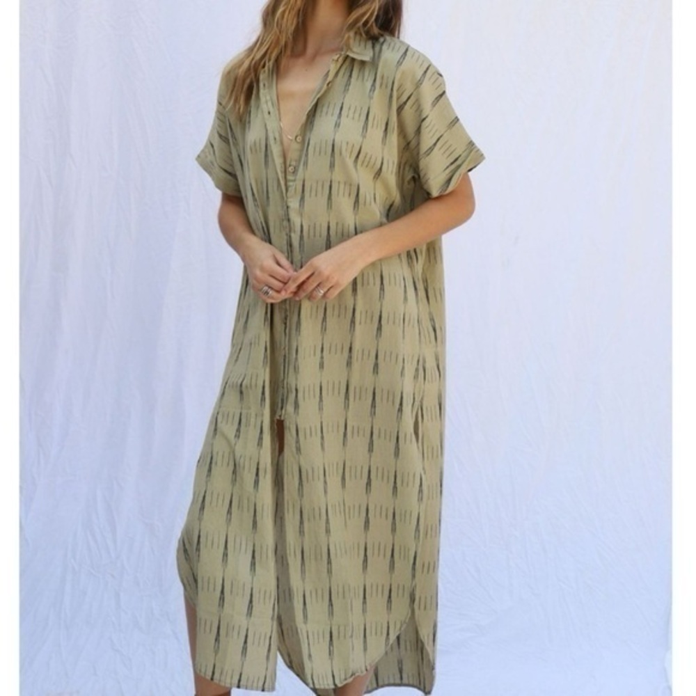 New Jen’s Pirate Booty Sunfair Patterned Midi Dress